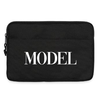 MODEL - Laptoptasche 13" - Schwarz - Vorne