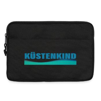 KÜSTENKIND - Laptoptasche 13" - Schwarz - Vorne