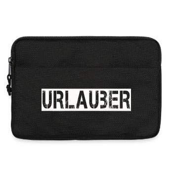 VACATIONER - Laptop bag 13" - black - Front