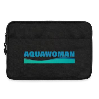 AQUAWOMAN - Laptop bag 13" - black - Front