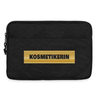 Gift for beautician - Laptop bag 13" - black - Front