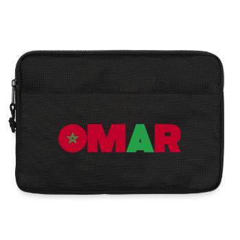 Maroc - Sacoche pour ordinateur portable 13 pouces - noir - Devant