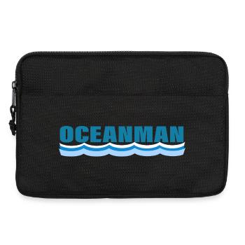 OCEANMAN - Sacoche pour ordinateur portable 13 pouces - noir - Devant