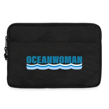 OCEANWOMAN - Sacoche pour ordinateur portable 13 pouces - noir - Devant