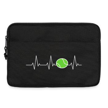 Balle de tennis Heartbeat Tennis - Sacoche pour ordinateur portable 13 pouces - noir - Devant