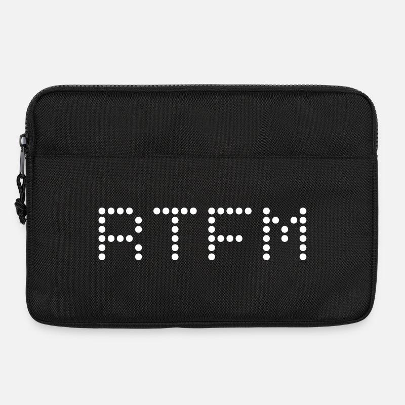 RTFM - Laptoptasche 13" - Schwarz