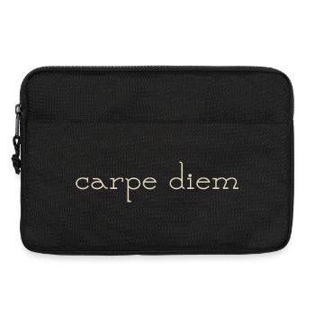carpe diem - Laptoptasche 13" - Schwarz - Vorne
