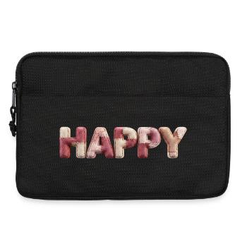Motif joyeux pour femmes Hommes Fans de fautes de frappe - Sacoche pour ordinateur portable 13 pouces - noir - Devant