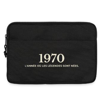 1970 : L'année où les légendes sont nées - Sacoche pour ordinateur portable 13 pouces - noir - Devant