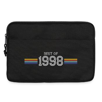 Best Of 1998 T-Shirt Humor Gift - Laptop bag 13" - black - Front