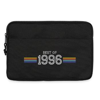Best Of 1996 T-Shirt Cadeau Humour - Sacoche pour ordinateur portable 13 pouces - noir - Devant