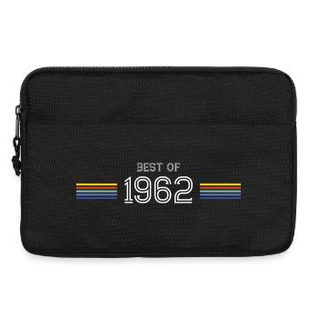 Best Of 1962 T-Shirt Humor-Geschenk - Laptoptasche 13" - Schwarz - Vorne