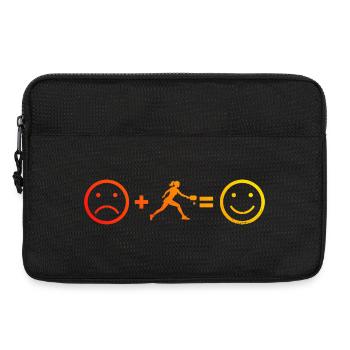Pickleball Community Geschenkidee für den Vatertag - Laptoptasche 13" - Schwarz - Vorne