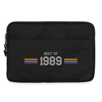 Best Of 1989 Funny Gift T-Shirt - Laptoptasche 13" - Schwarz - Vorne