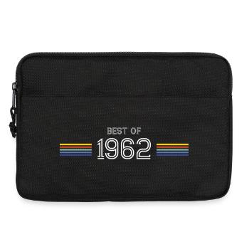 Best Of 1962 Lustiges Geschenk-T-Shirt - Laptoptasche 13" - Schwarz - Vorne