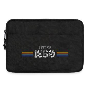 Best Of 1960 Funny Gift T-Shirt - Laptoptasche 13" - Schwarz - Vorne