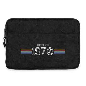 Best Of 1970 Funny Gift T-Shirt - Laptoptasche 13" - Schwarz - Vorne