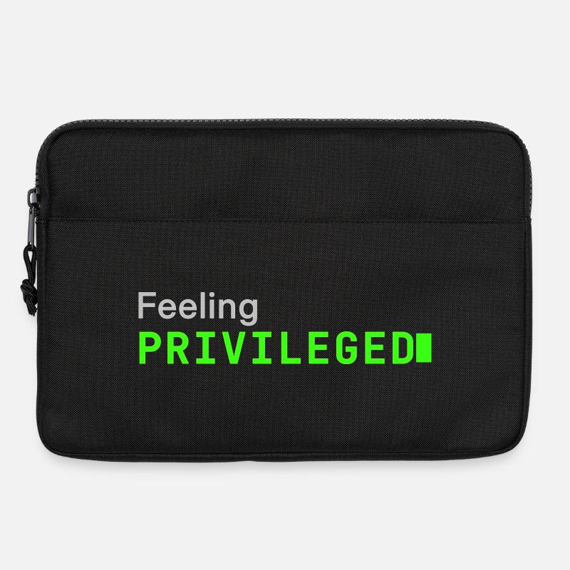 Feeling Privileged | Developer mood - Laptoptasche 13" - Schwarz