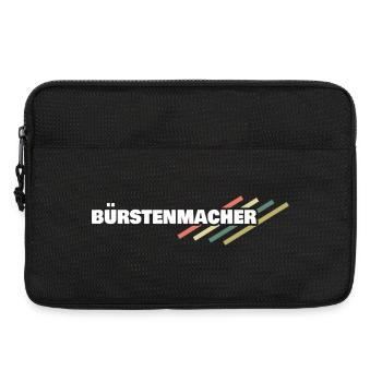 Beruf Buerstenmacher - Laptoptasche 13" - Schwarz - Vorne