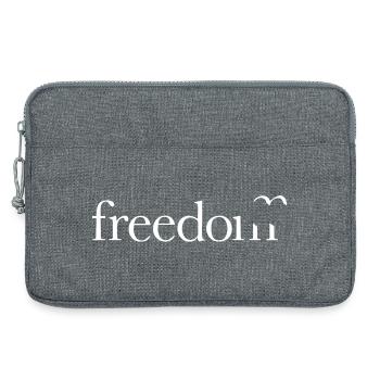Freedom (dark) - Laptoptasche 13" - Grau meliert - Vorne
