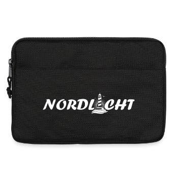 Dein Statement für den Norden !Leuchtturm maritim - Laptoptasche 13" - Schwarz - Vorne