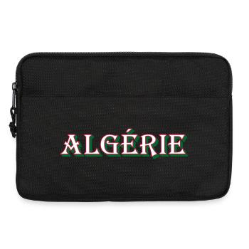 Algérie Idée cadeau Algérie - Sacoche pour ordinateur portable 13 pouces - noir - Devant