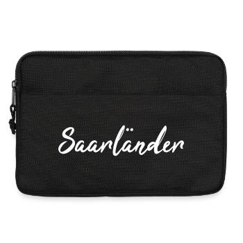 Saarländer Saarländisch Saar Saarland Geschenk - Laptoptasche 13" - Schwarz - Vorne