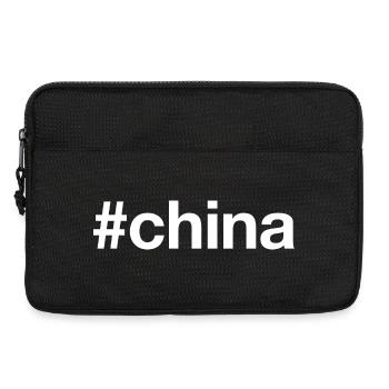 CHINE Hashtag - Sacoche pour ordinateur portable 13 pouces - noir - Devant