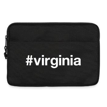 VIRGINIE Hashtag - Sacoche pour ordinateur portable 13 pouces - noir - Devant