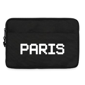 PARIS - Sacoche pour ordinateur portable 13 pouces - noir - Devant