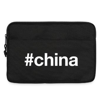 CHINE Hashtag - Sacoche pour ordinateur portable 13 pouces - noir - Devant
