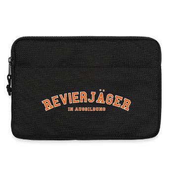 Revierjäger Beruf in Ausbildung - Laptoptasche 13" - Schwarz - Vorne
