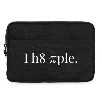 Funny I Hate People Sarkastic Humors - Laptop bag 13" - black - Front