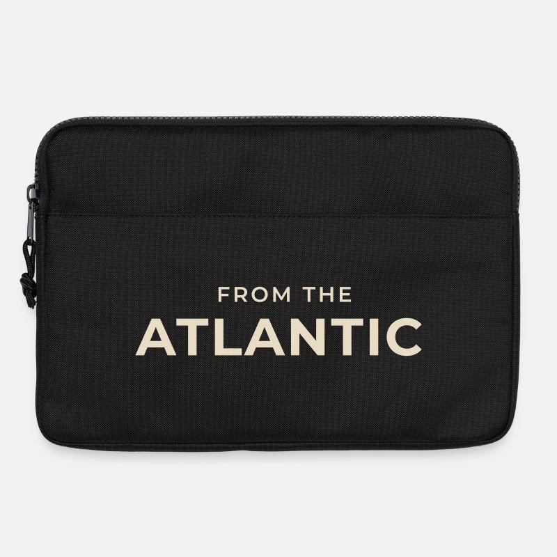 From the Atlantic Vintage Typography - Laptop bag 13" - black
