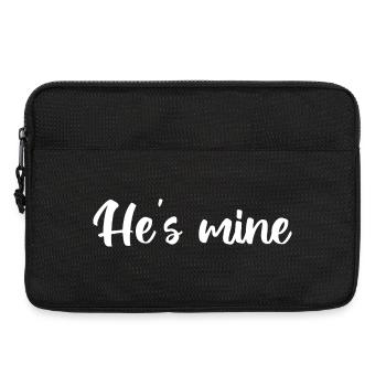 He_s-Mine-Design - Laptoptasche 13" - Schwarz - Vorne