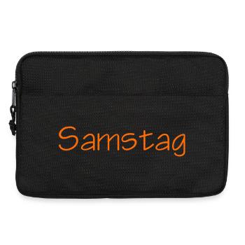 Samstag - Laptoptasche 13" - Schwarz - Vorne
