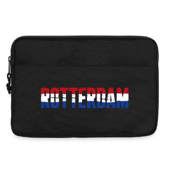 Rotterdam Flag Netherlands Vintage - Laptop bag 13" - black - Front