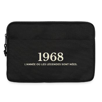 1968 : L'année où les légendes sont nées - Sacoche pour ordinateur portable 13 pouces - noir - Devant