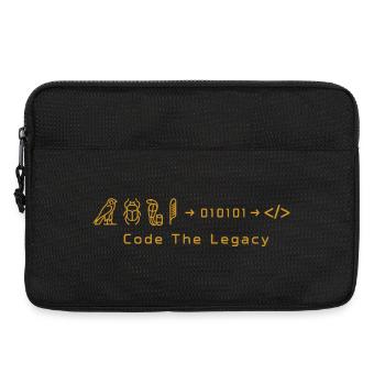 Codez l’héritage - Sacoche pour ordinateur portable 13 pouces - noir - Devant