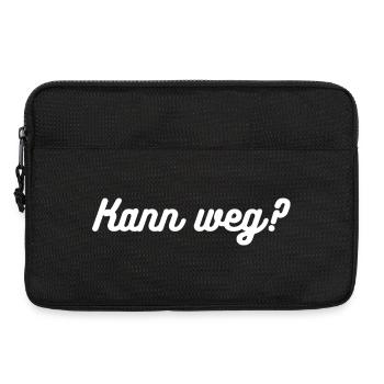 Heimatliebe Nord - Laptoptasche 13" - Schwarz - Vorne