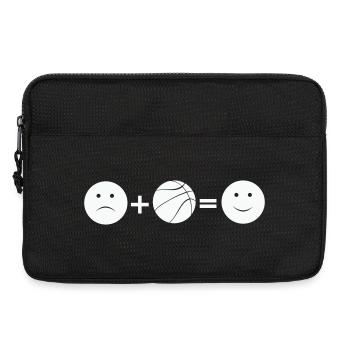 Basketball Love - Laptoptasche 13" - Schwarz - Vorne