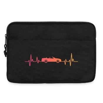Sunset Cabriolet Cabriolet - Laptoptasche 13" - Schwarz - Vorne