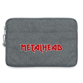 métalleux - Sacoche pour ordinateur portable 13 pouces - gris chiné - Devant