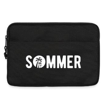 Endlich Sommer - Laptoptasche 13" - Schwarz - Vorne
