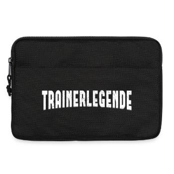 Trainerlegende Trainer bester Coach - Laptoptasche 13" - Schwarz - Vorne
