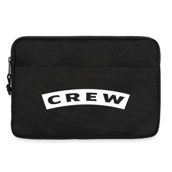 Crew curved Patch - Laptoptasche 13" - Schwarz - Vorne