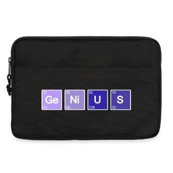 Genius Nerd Geek - Sacoche pour ordinateur portable 13 pouces - noir - Devant