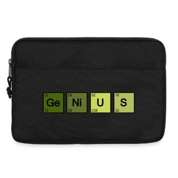 Genius Nerd Geek - Sacoche pour ordinateur portable 13 pouces - noir - Devant