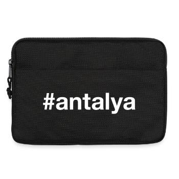 ANTALYA Hashtag Türkei Turkey - Laptoptasche 13" - Schwarz - Vorne