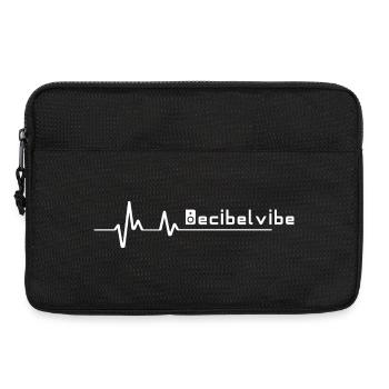 Decibelvibe - Derivative products - L Wave2 Design - Sacoche pour ordinateur portable 13 pouces - noir - Devant